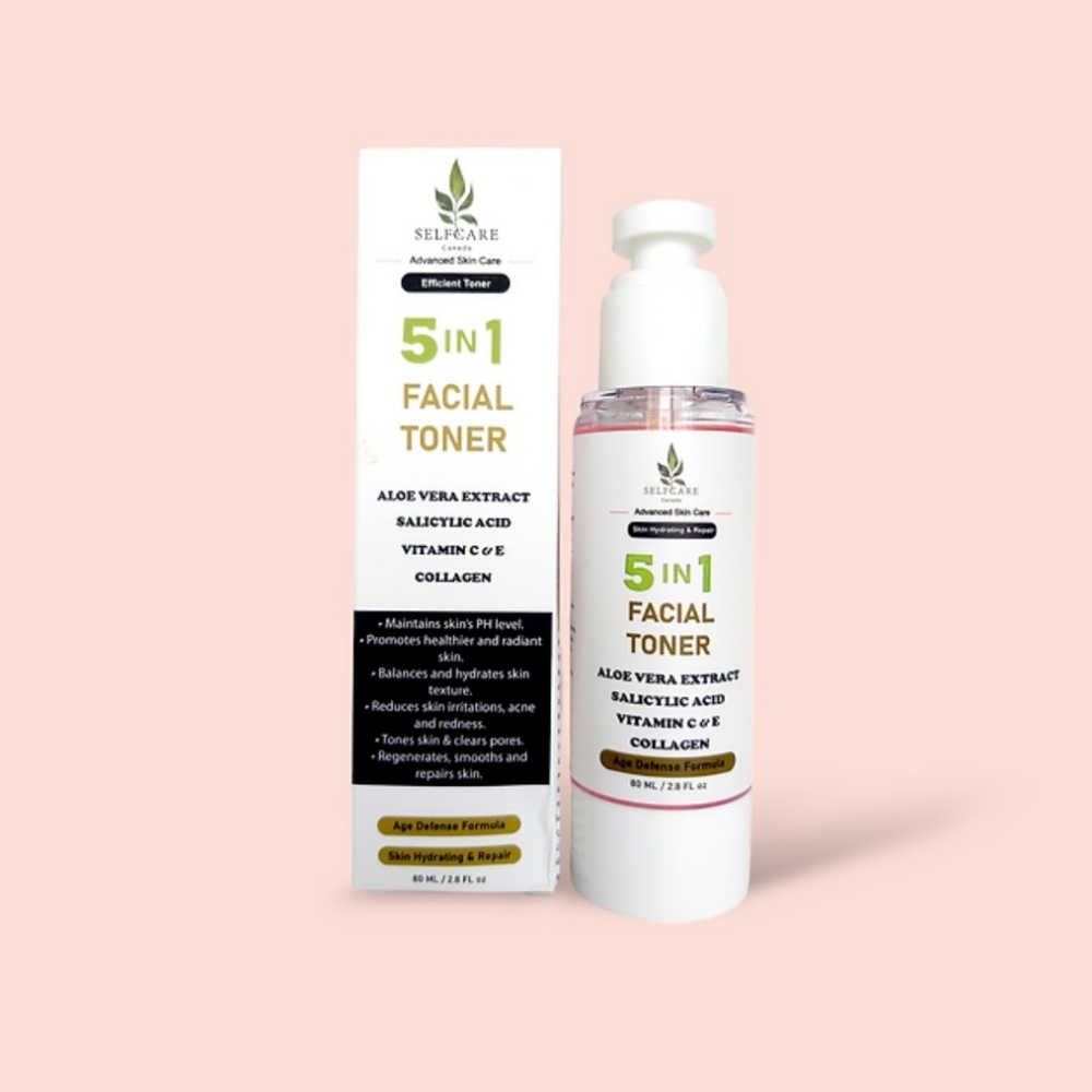 🥳*FREE WITH ANY PURCHASE! 🌟  Selfcare Canada 5-in-1 Facial Toner. Canadian!